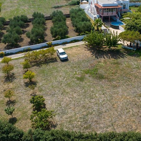 Villa Eleni 100M From The Sea Rapanianá المظهر الخارجي الصورة