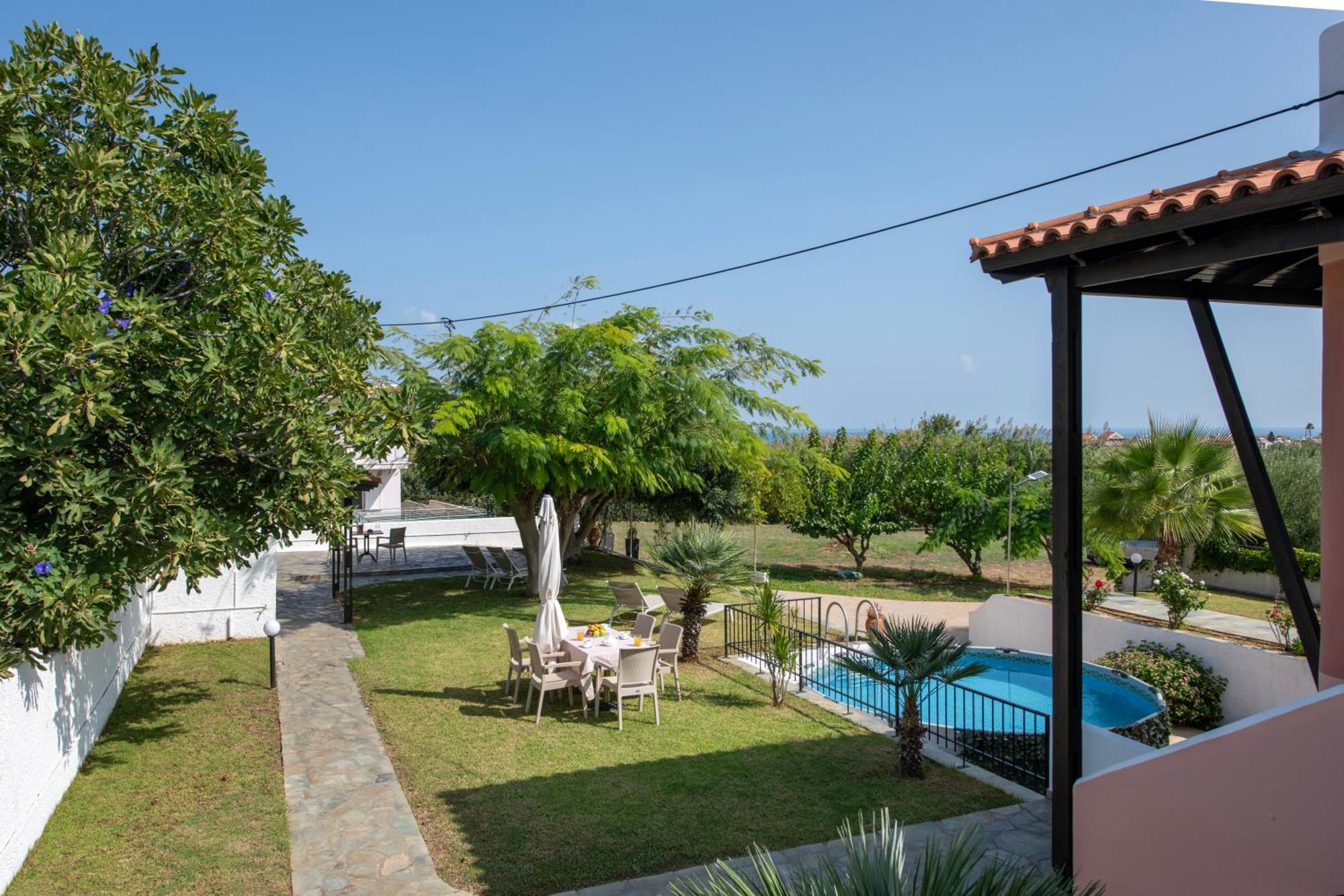 Villa Eleni 100M From The Sea Rapanianá المظهر الخارجي الصورة