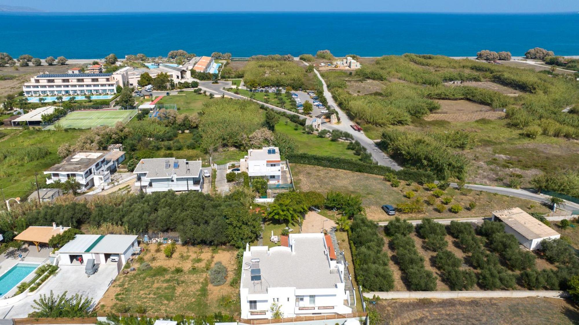 Villa Eleni 100M From The Sea Rapanianá المظهر الخارجي الصورة