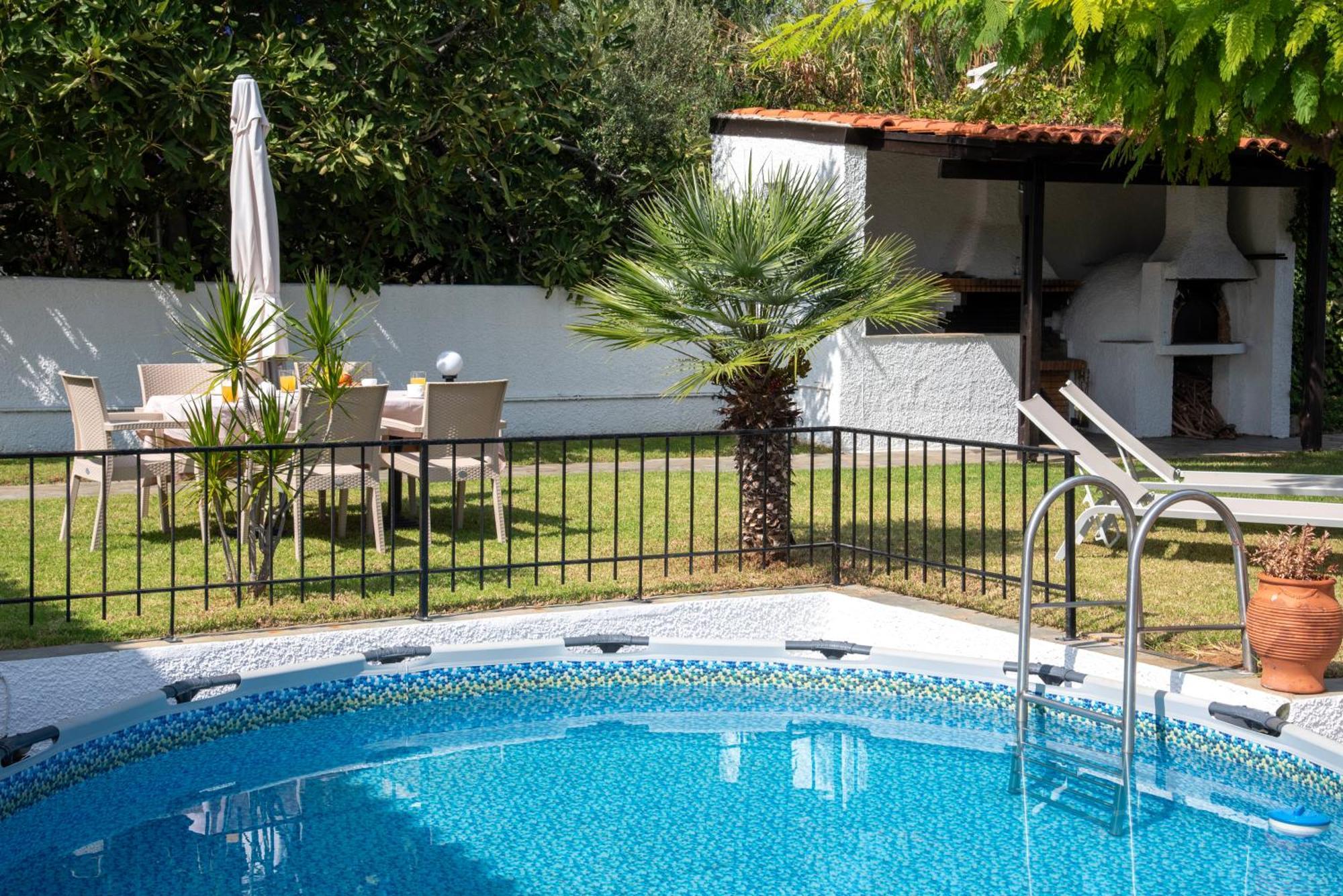 Villa Eleni 100M From The Sea Rapanianá المظهر الخارجي الصورة