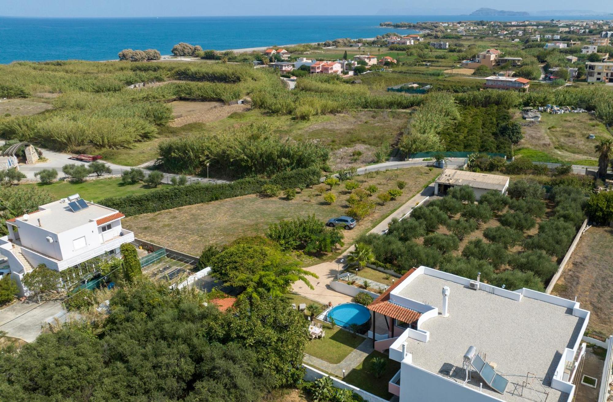 Villa Eleni 100M From The Sea Rapanianá المظهر الخارجي الصورة