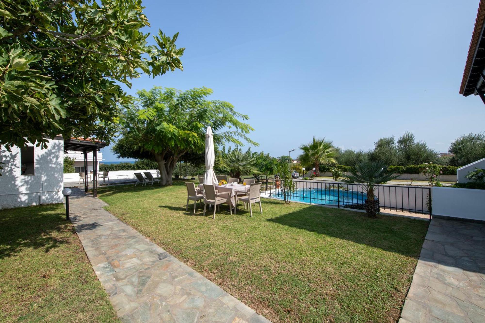 Villa Eleni 100M From The Sea Rapanianá المظهر الخارجي الصورة