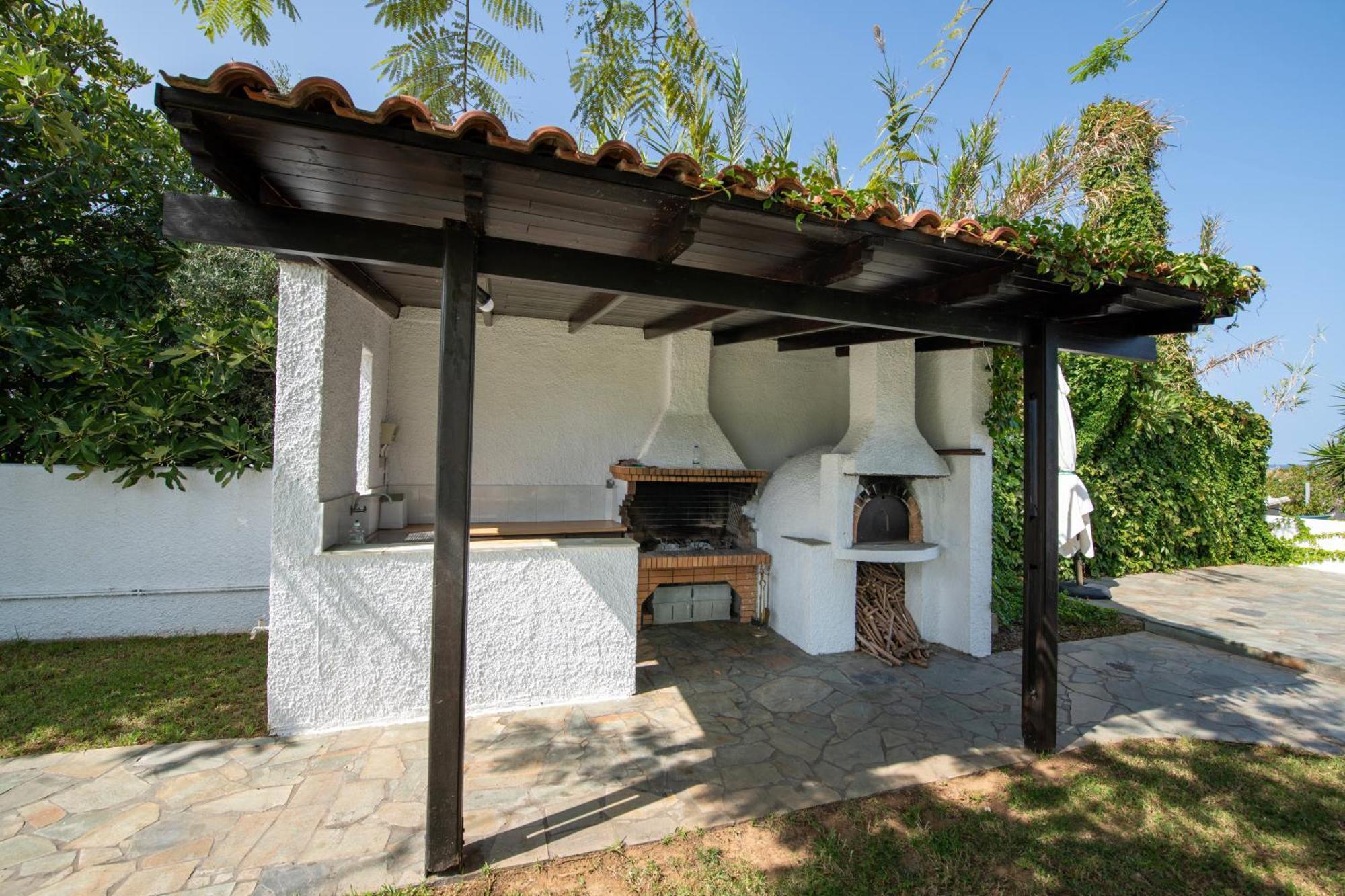 Villa Eleni 100M From The Sea Rapanianá المظهر الخارجي الصورة