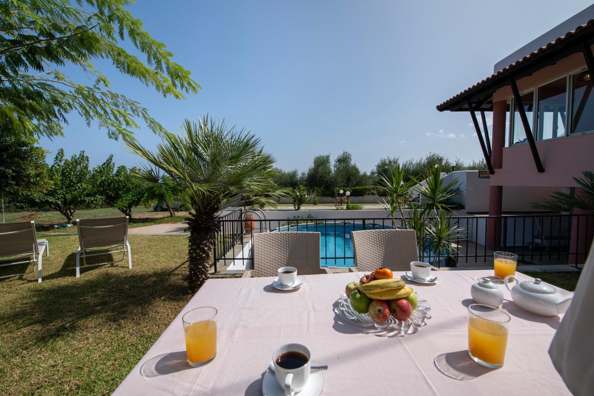 Villa Eleni 100M From The Sea Rapanianá المظهر الخارجي الصورة