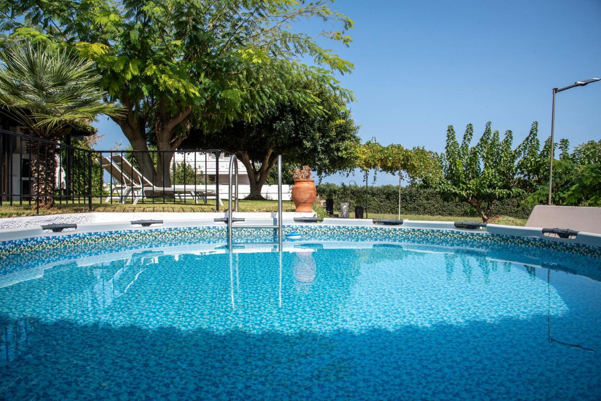 Villa Eleni 100M From The Sea Rapanianá المظهر الخارجي الصورة