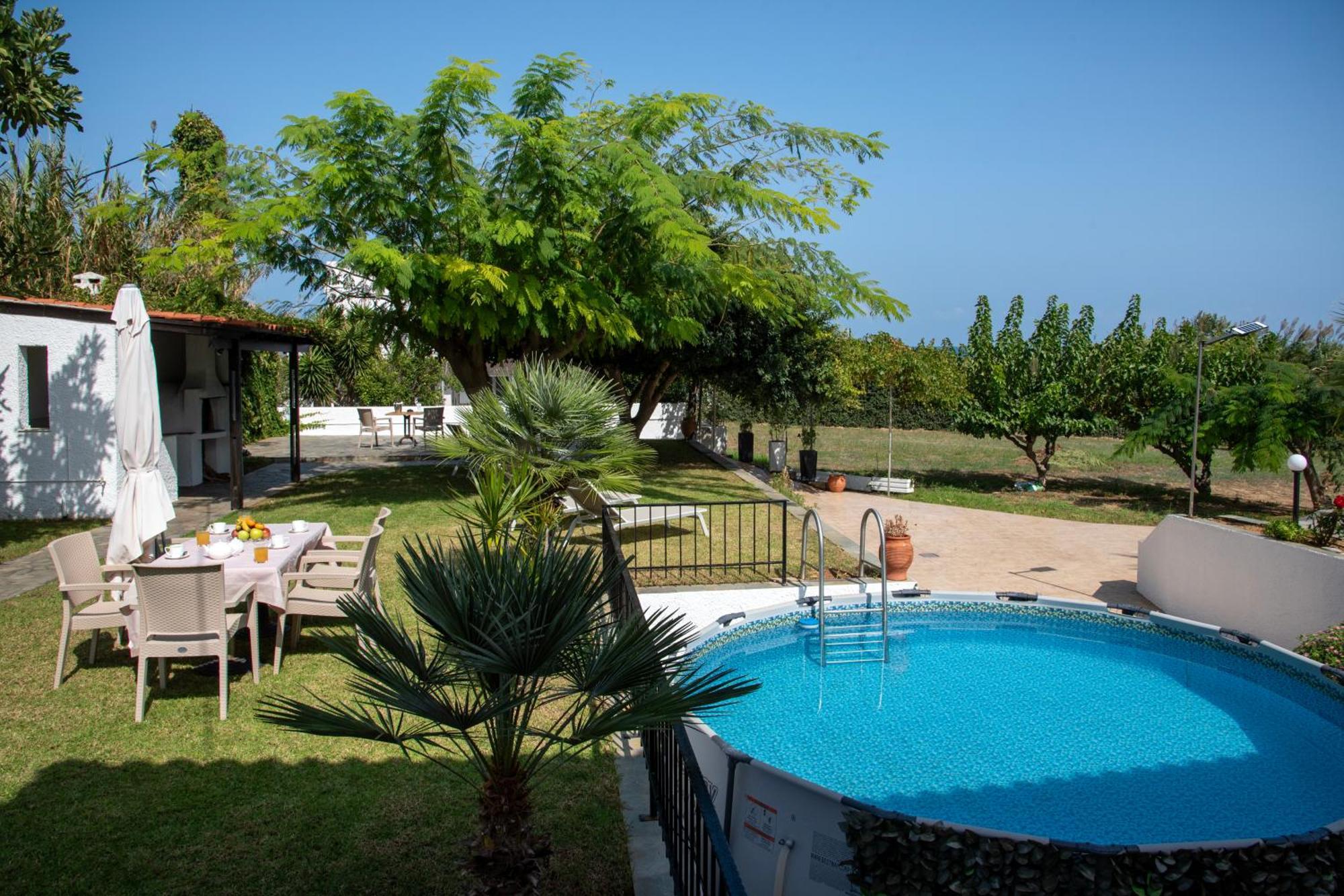 Villa Eleni 100M From The Sea Rapanianá المظهر الخارجي الصورة