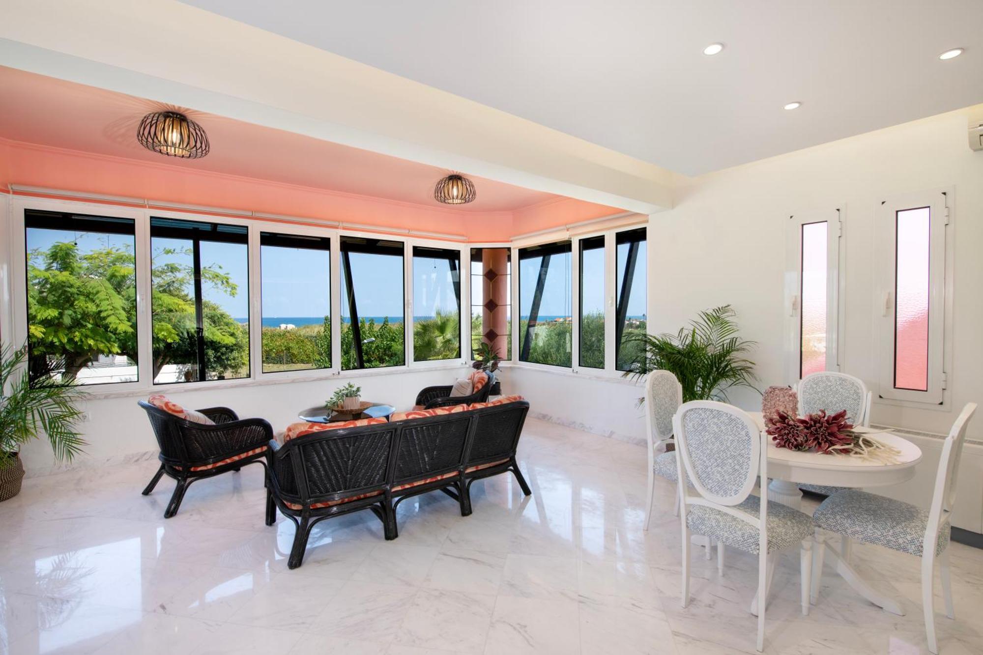 Villa Eleni 100M From The Sea Rapanianá المظهر الخارجي الصورة