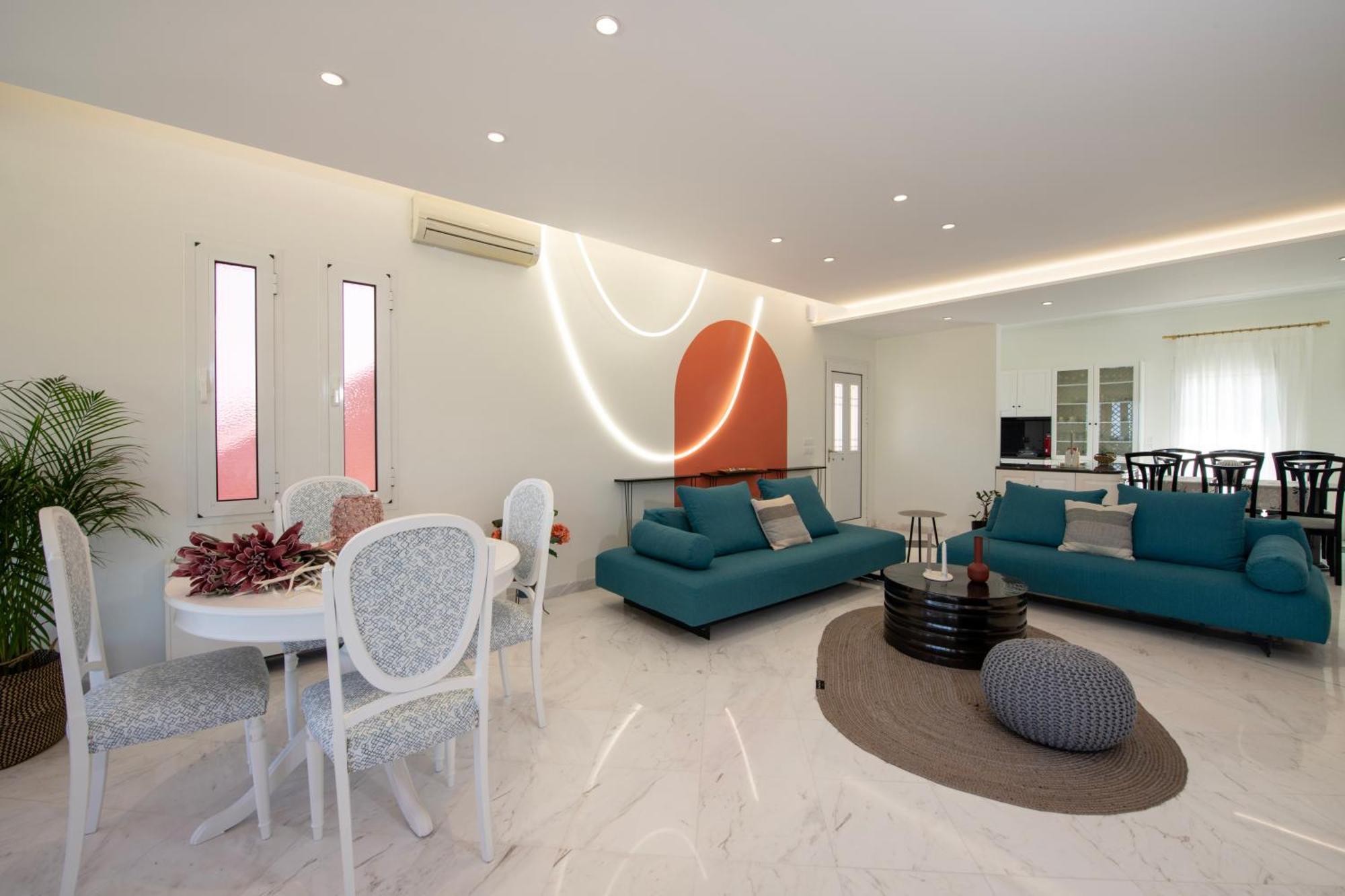Villa Eleni 100M From The Sea Rapanianá المظهر الخارجي الصورة
