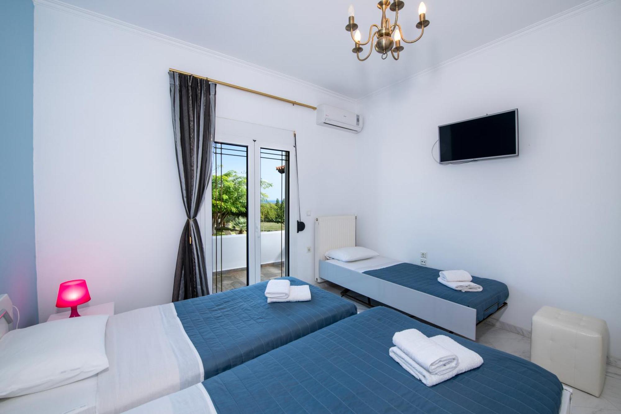 Villa Eleni 100M From The Sea Rapanianá المظهر الخارجي الصورة